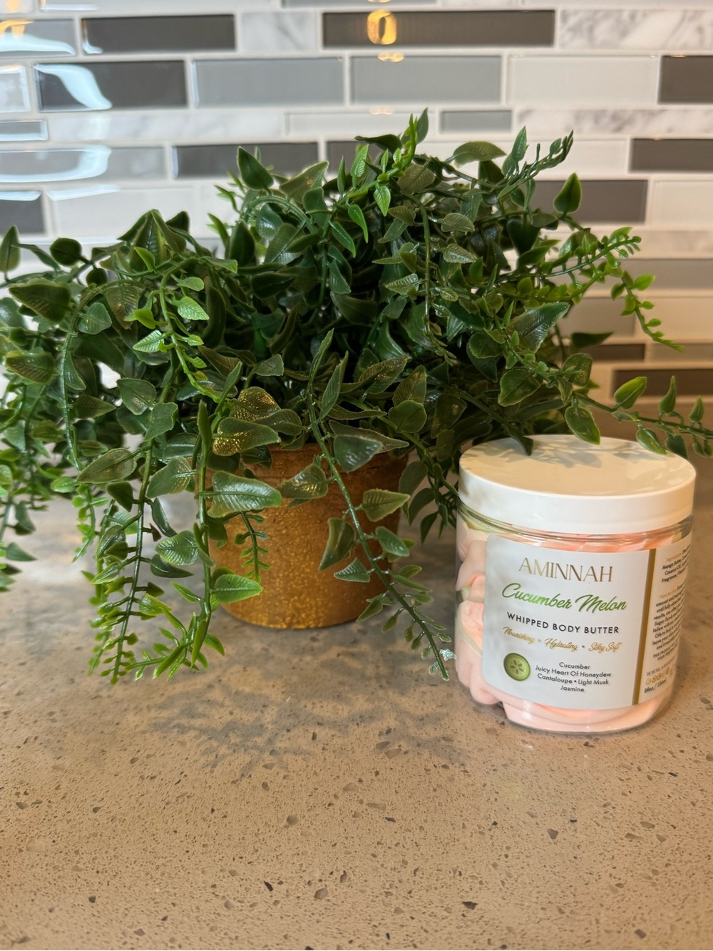 🚨🔥 AMINNAH CUCUMBER MELON LIMITED WEEKLY RELEASE WHIPPED BODY BUTTER 🔥🚨